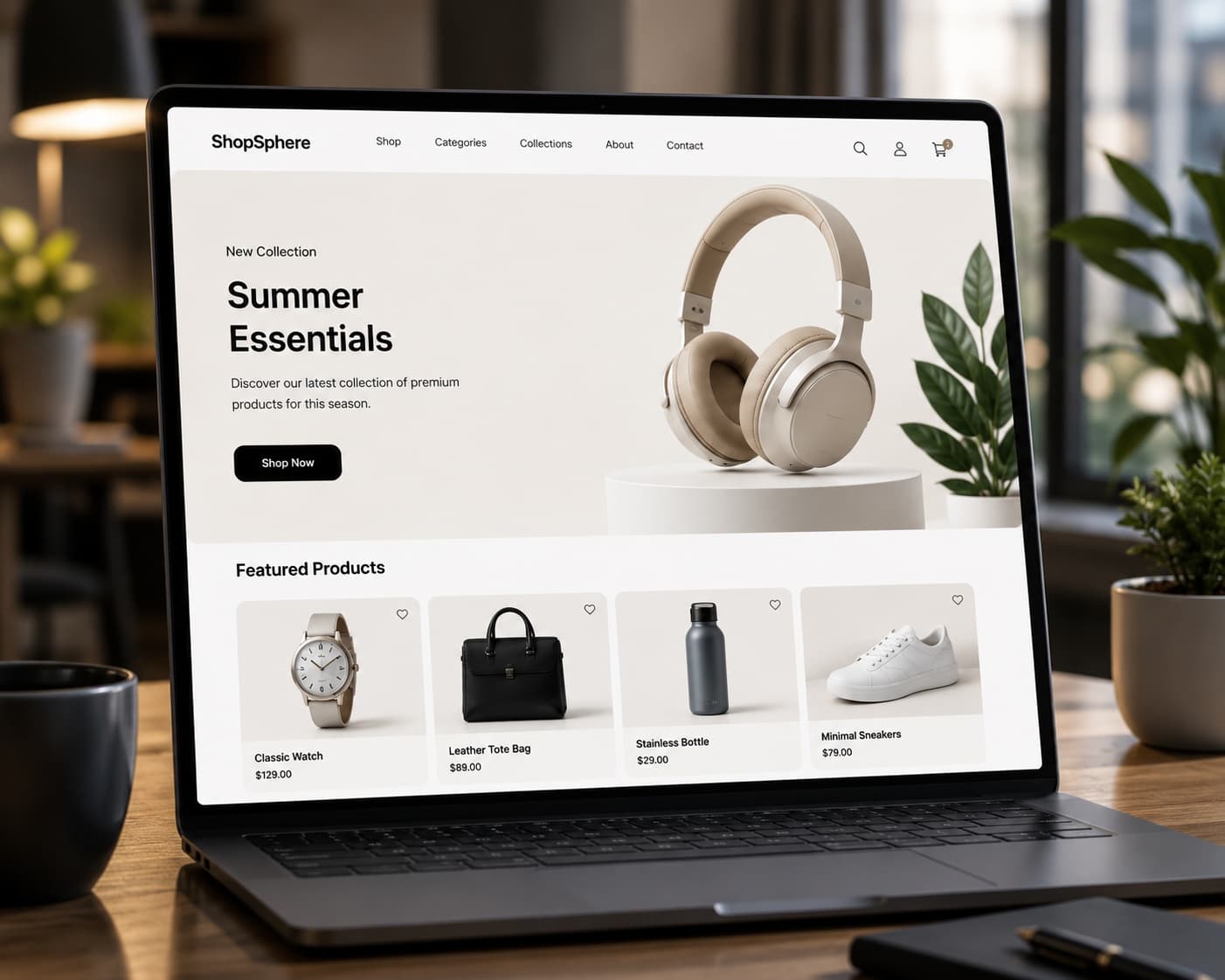 E-commerce Platform project screenshot